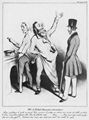 Daumier, Honoré: Robert Macaire: Monsieur de Robert Macaire als Wirt