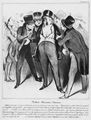 Daumier, Honoré: Robert Macaire: Robert Macaire als Börsenmakler