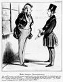 Daumier, Honoré: Robert Macaire: Robert Macaire als Kommissionär