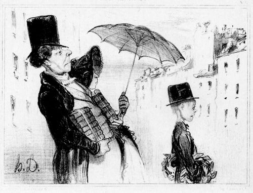Daumier, Honor: Pariser Typen: Mit zwlfeinhalb Jahren schon drei erste Preise. Glckliche Eltern!