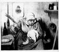 Daumier, Honoré: Pariser Typen: Die Berührung