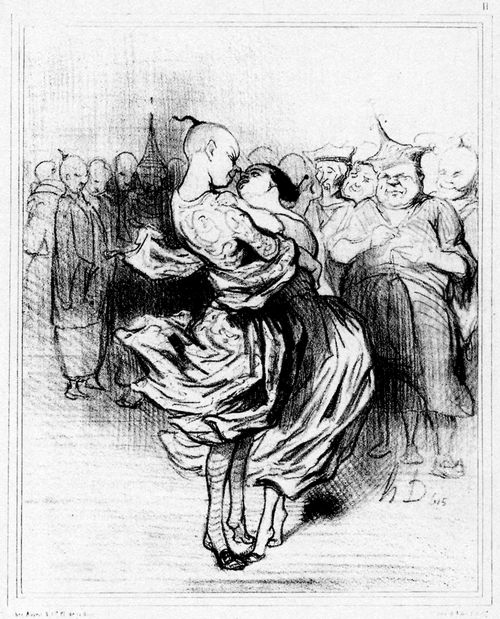 Daumier, Honor: Reise durch China: Chinesische Scham