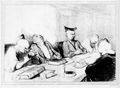 Daumier, Honoré: Reise durch China: Die gebildeten Mandarine