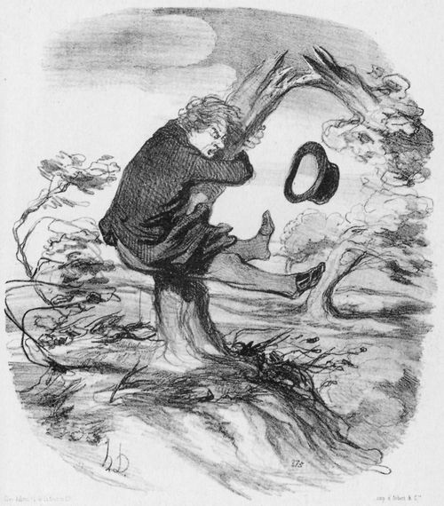 Daumier, Honor: Lndliches: 1 – Ein leichter Windsto