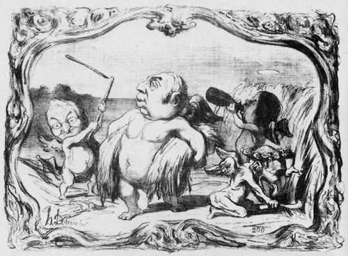 Daumier, Honor: Parlamentarische Idyllen: Die Ernte