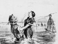 Daumier, Honor: Wasserskizzen: Die Folgen des Tauchens