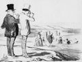 Daumier, Honoré: Wasserskizzen: [Die Spanner]