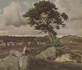 Corot, Jean-Baptiste Camille: Wald von Fontainebleau (Die Eiche)