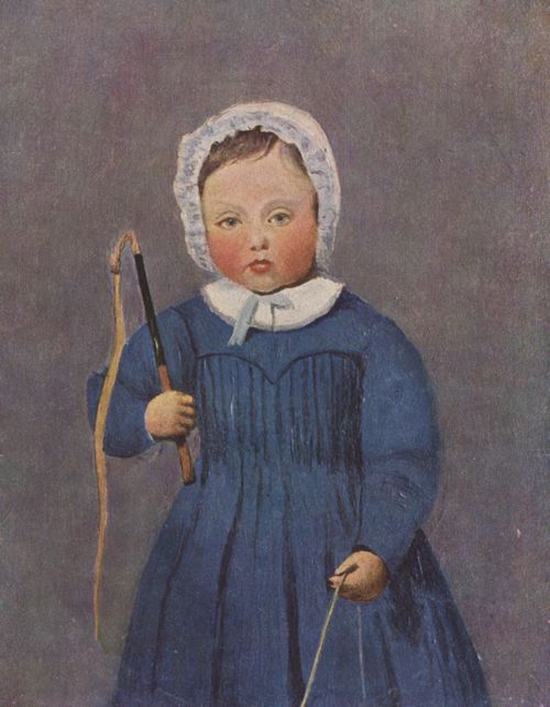 Corot, Jean-Baptiste Camille: Portrt Louis Robert als Kind