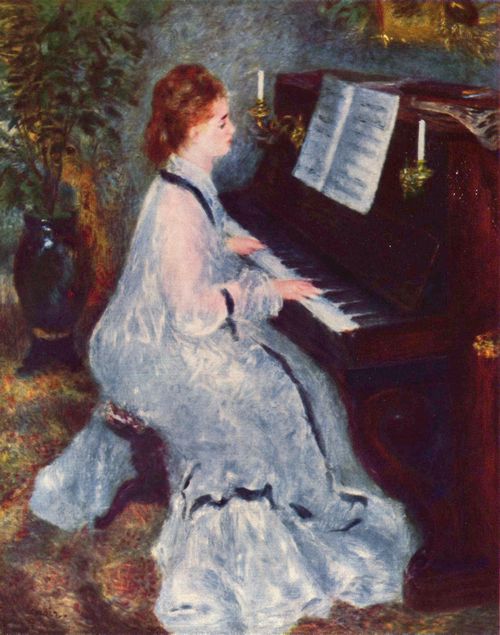 Renoir, Pierre-Auguste: Frau am Klavier