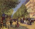 Renoir, Pierre-Auguste: Die Groen Boulevards