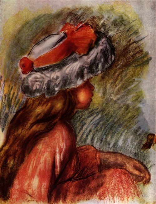 Renoir, Pierre-Auguste: Mdchenkopf