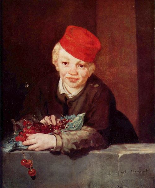 Manet, Edouard: Knabe mit den Kirschen