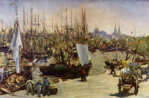 Manet, Edouard: Hafen von Bordeaux