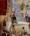 Manet, Edouard: Straßenarbeiter, Rue de Bernes, Detail