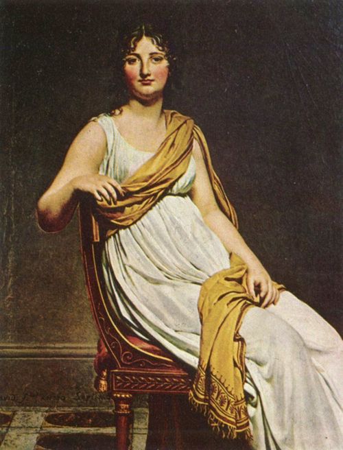 David, Jacques-Louis: Portrt der Madame de Verninac