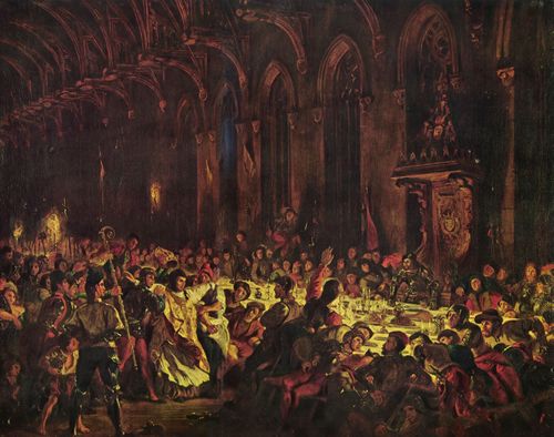Delacroix, Eugne Ferdinand Victor: Ermordung des Bischofs von Lttich
