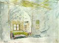 Delacroix, Eugne Ferdinand Victor: Nischenraum im Palast des Sultans von Meknes