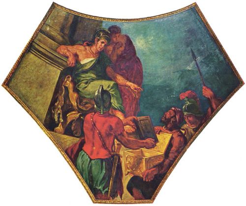 Delacroix, Eugne Ferdinand Victor: Alexander und die Epen Homers