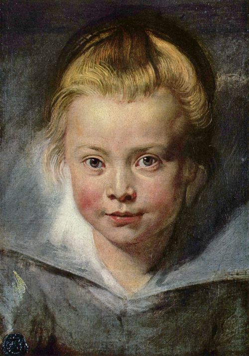 Rubens, Peter Paul: Ein Kinderkopf (Portrt der Clara Serena Rubens)