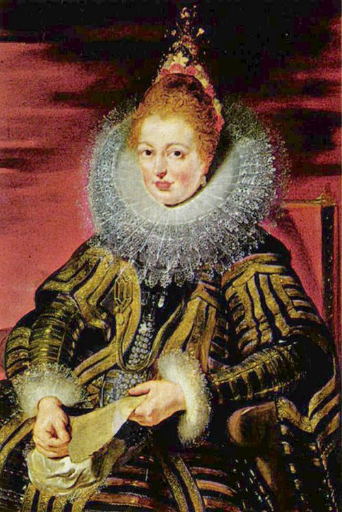 Rubens, Peter Paul: Portrt der Infantin Isabella Clara Eugenia, Regentin der sdlichen Niederlande