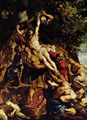 Rubens, Peter Paul: Kreuzaufrichtung, Triptychon, Mitteltafel: Kreuzaufrichtung
