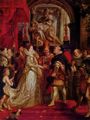Rubens, Peter Paul: Gemäldezyklus für Maria de' Medici, Königin von Frankreich, Szene: Vermählung Heinrich IV. und der Maria de' Medici in Florenz