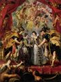 Rubens, Peter Paul: Gemäldezyklus für Maria de' Medici, Königin von Frankreich, Szene: Austausch der Prinzessinnen