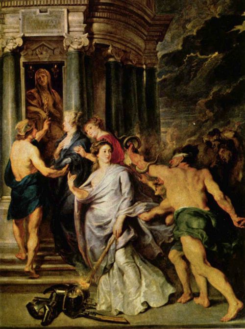 Rubens, Peter Paul: Gemldezyklus fr Maria de' Medici, Knigin von Frankreich, Szene: Friedensschluss in Anger