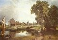 Constable, John: Schleuse und Mühle in Dedham (Dedham Mill)