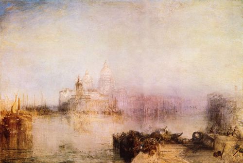 Turner, Joseph Mallord William: Dogana und Santa Maria della Salute in Venedig (Dogana, and Madonna della Salute, Venice)