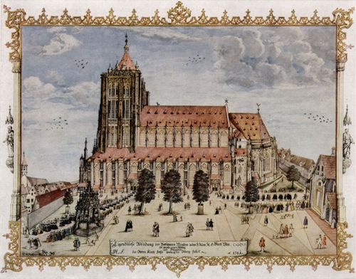 Merkh, Johann Jakob: Ulm, Mnster von Sden