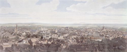 Tubert, Gustav: Braunschweig, Ansicht vom Sdturm der Andreaskirche aus