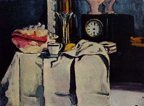 Czanne, Paul: Die schwarze Marmoruhr