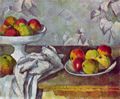 Cézanne, Paul: Stillleben mit Äpfeln und Fruchtschale