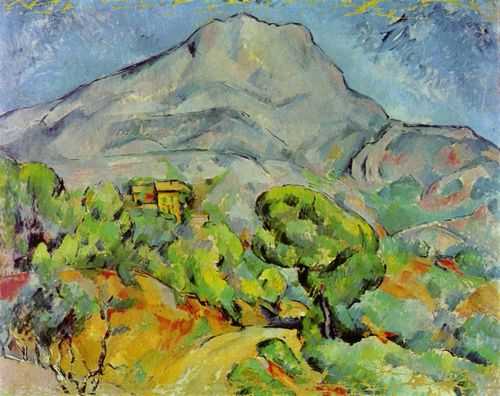 Czanne, Paul: Strae an der Montagne Sainte-Victoire