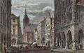 Kolb, Joseph Maximilian: Mnster (Westf.), Prinzipalmarkt mit Rathaus und Lambertikirche