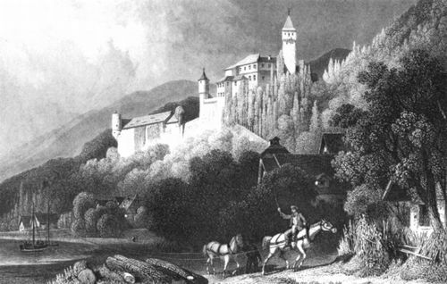 Wrthle, Friedrich: Eberbach, Schloss Zwingenberg am Neckar