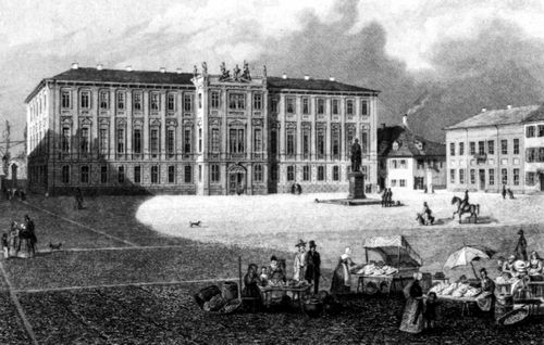 Poppel, Johann Gabriel Friedrich: Erlangen, Schloss (spter Universitt)