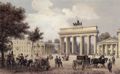 Loillot de Mars, K.: Berlin, Brandenburger Tor von Osten aus