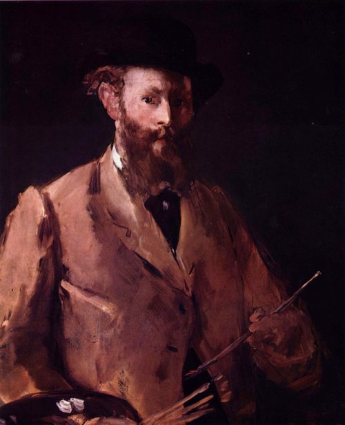 Manet, Edouard: Selbstportrt mit Palette
