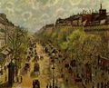 Pissarro, Camille: Boulevard Montmartre, Frühling
