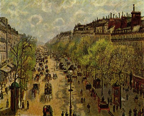 Pissarro, Camille: Boulevard Montmartre, Frhling