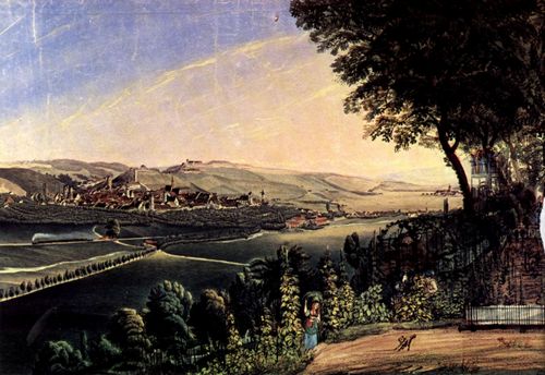 Eggli von Schaffhausen, Jakob: Ravensburg, Ansicht von Nordosten