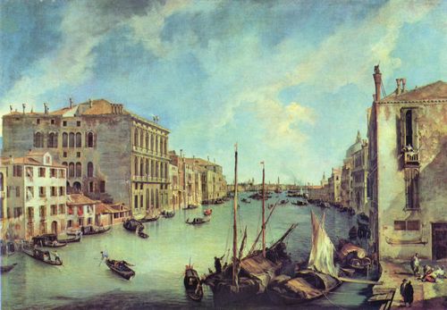 Canaletto (I): Il Canale Grande a San Vio