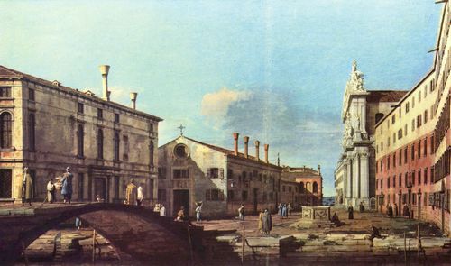 Canaletto (I): Il Campo e la Chiesa dei Gesuiti (Platz und Kirche der Jesuiten)