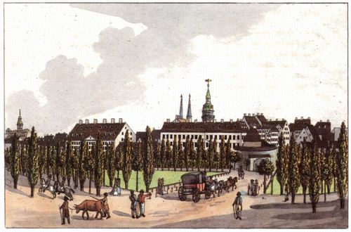 Schwarz, Carl Benjamin: Leipzig, Hallesches Tor