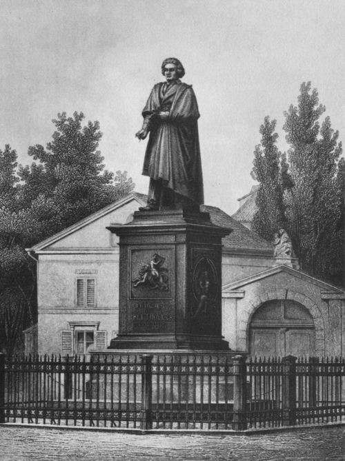 Strunz, C.: Bonn, Mnsterplatz mit Beethovendenkmal