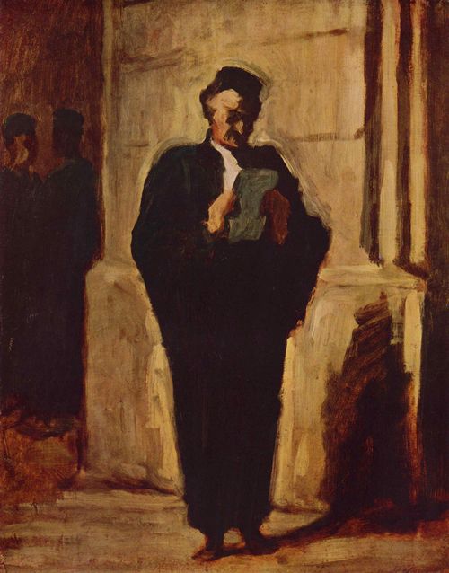 Daumier, Honor: Lesender Advokat