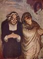 Daumier, Honoré: Szene aus einer Komödie von Molière